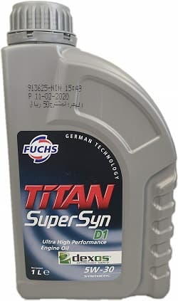 زيت تيتان SUPERSYN D1 SAE 5W-30
