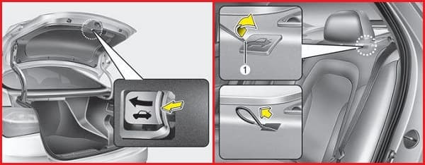 طريقة فتح شنطة السيارة بدون مفتاح عبر كابل أو مزلاج مخفي