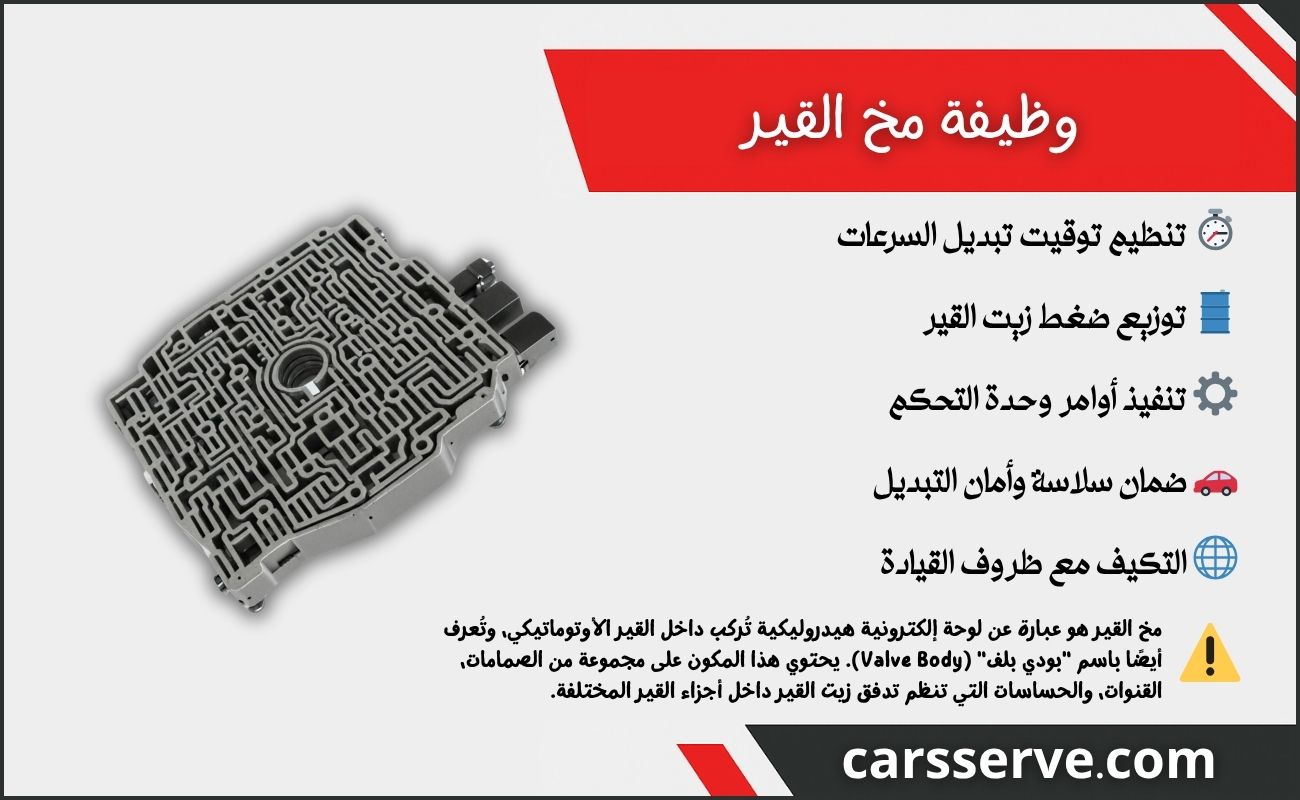 ما هو مخ القير وما وظيفته؟