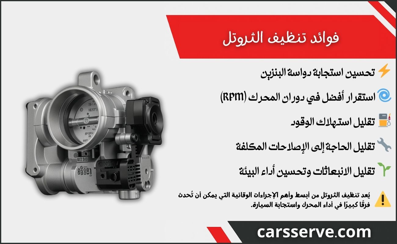 فوائد تنظيف الثروتل