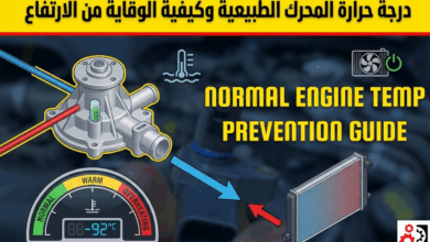 دليل مصور لحرارة السيارة الطبيعية وكيفية الوقاية من الارتفاع.