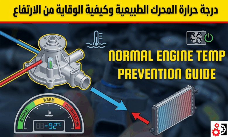 دليل مصور لحرارة السيارة الطبيعية وكيفية الوقاية من الارتفاع.