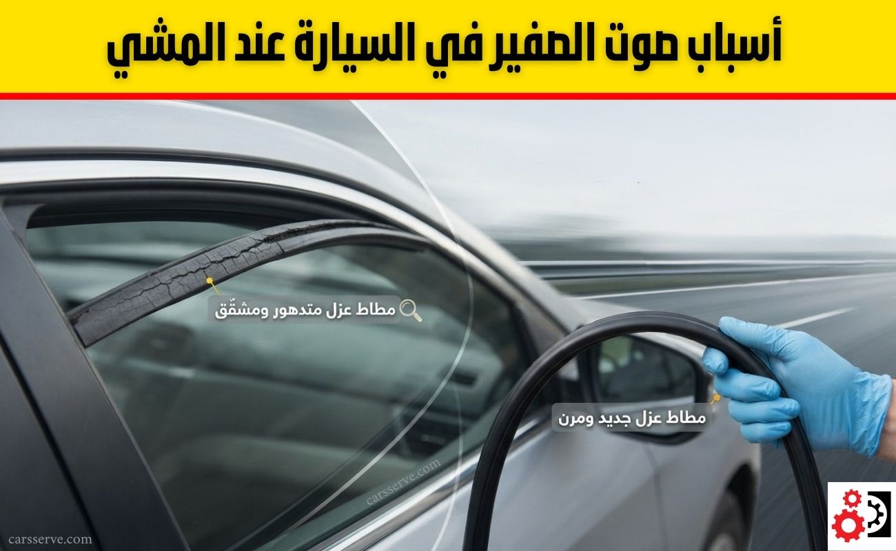 صوت صفير في السيارة عند المشي: 15 سببًا وكيف تحدد المصدر صوت صفير في السيارة عند المشي